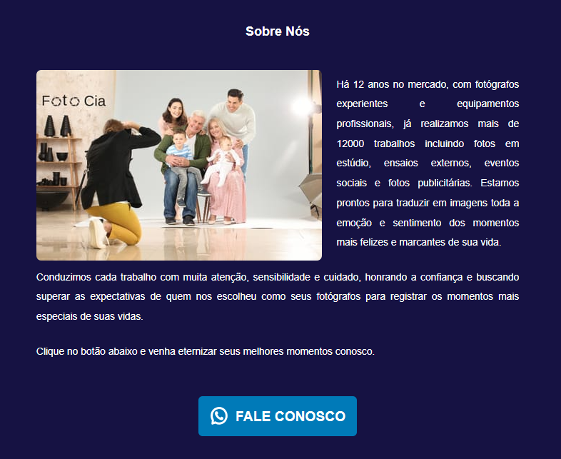 Sobre o estúdio fotográfico